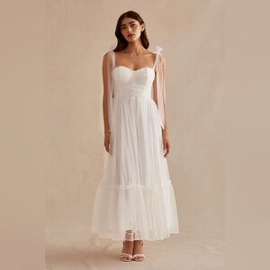 Birdy Grey Charli Mesh Corset Bridal Dress